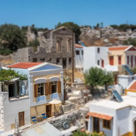 Kalosymi House, Traditionelles Haus Mit Hafenblick Symi